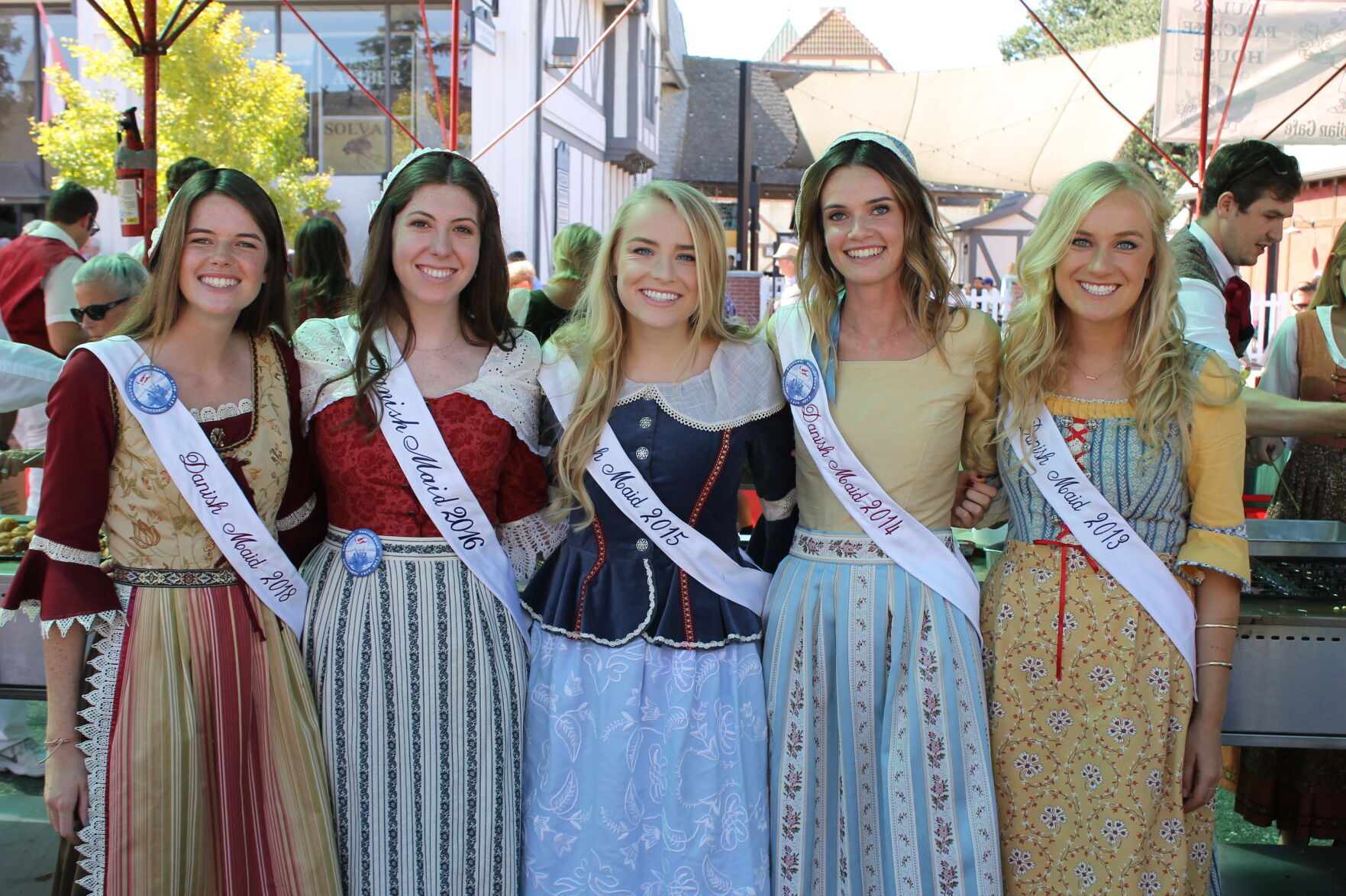 Solvang breaks from tradition with 3 Danish Days maids to preside over annual event